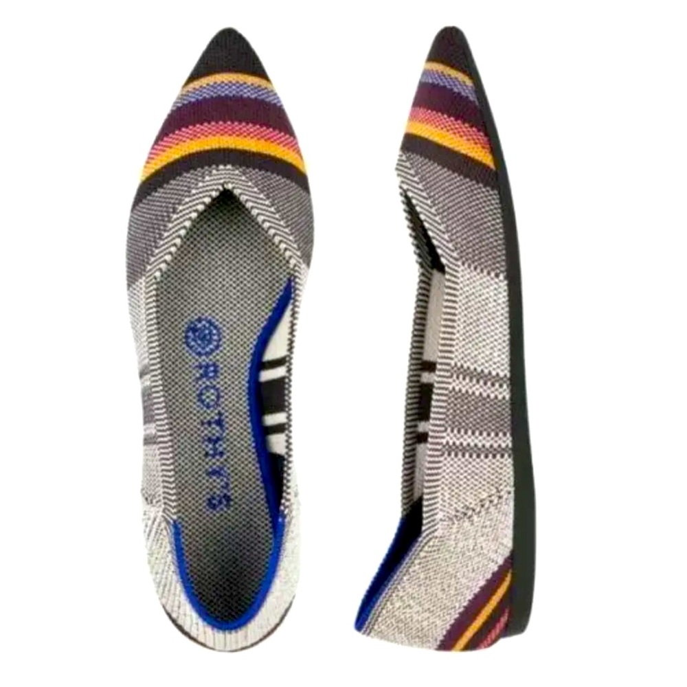 Rothys Point Inverse Stripe